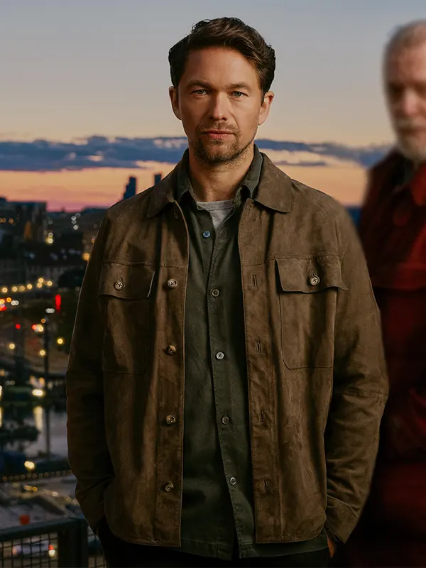 Blood Sacrifice S01 Thomas Berg Suede Jacket