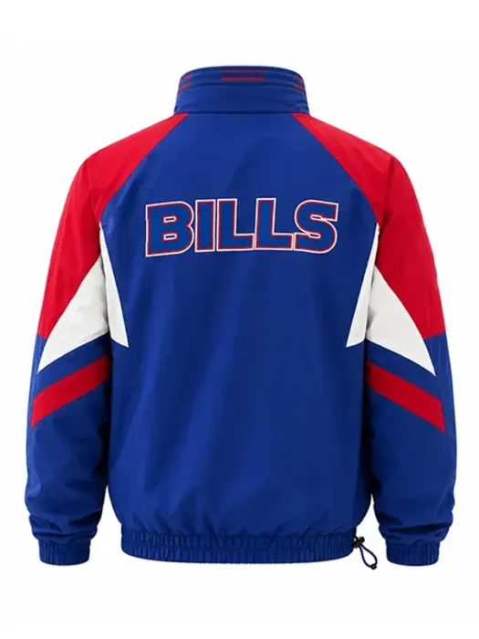 Buffalo Bills Starter Pullover Jacket Back