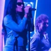 Charli XCX Outside Lands 2026 Performance Blue Jacket