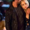 Chicago Fire Kelly Severide Black Leather Jacket