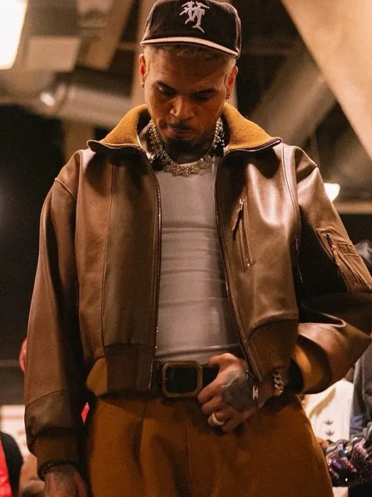 Chris Brown Bay Area Night 3 Jacket