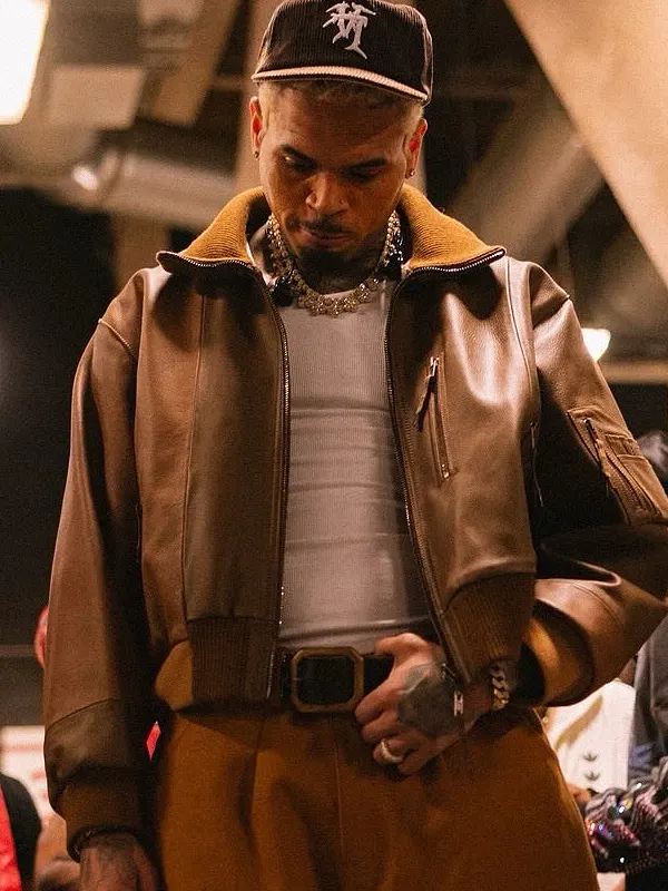 Chris Brown Bay Area Night 3 Jacket