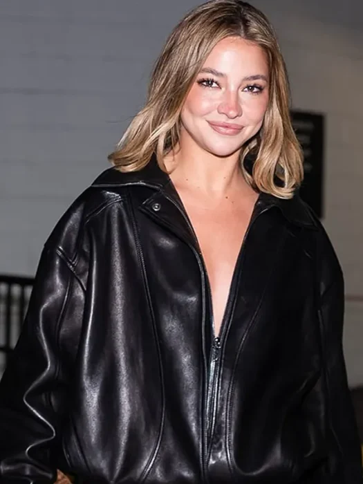 Cult Gaia 2026 Madelyn Cline Leather Jacket