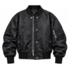 Demi Moore Black Satin Jacket Back