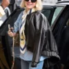 Event Film Festivall Naomi Watts Black Leather Jacket