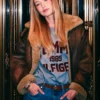Gigi Hadid Brown Jacket