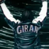 God We Trust Tour 2026 Asake Blue Leather Jacket Back