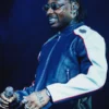 God We Trust Tour 2026 Asake Leather Jacket