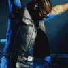 God We Trust Tour Asake Black Leather Vest