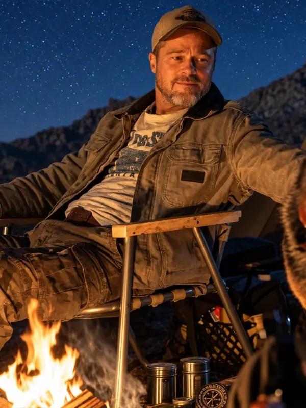 Heart Of The Beast 2026 Brad Pitt Cotton Jacket