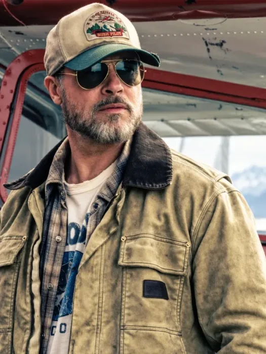 Heart Of The Beast Brad Pitt Beige Jacket