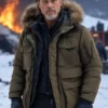 Heart of the Beast Brad Pitt Brown Parka Jacket