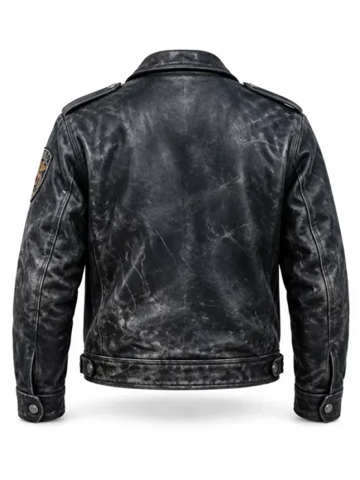 Hope 2026 Hwang Jung-min Leather Jacket Back