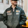 J Balvin Spider Leather Black Jacket