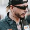 J Balvin Spider Web Jacket