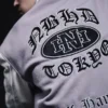 JH x Neighbourhood Varsity Jacket Back