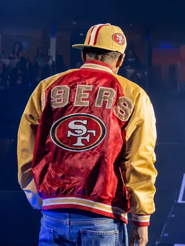 Levi’s Stadium 49ers Usher Jacket Back