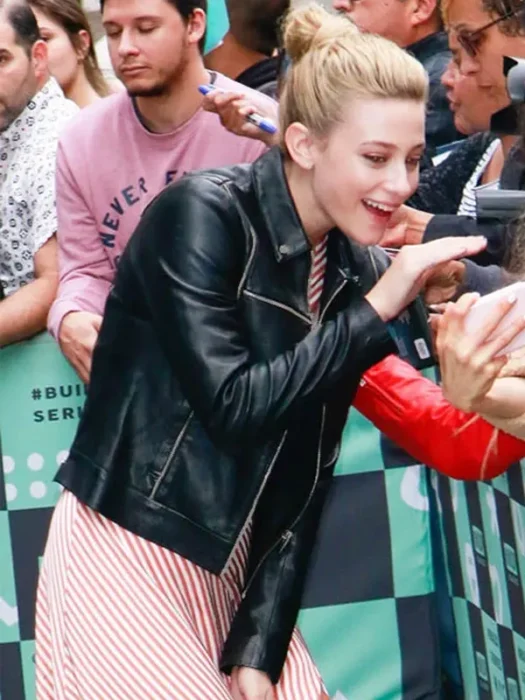 Lili Reinhart Leather Jacket