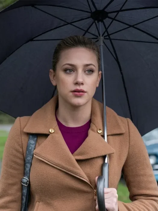 Lili Reinhart Riverdale Brown Suede Jacket