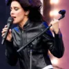 Lollapalooza Music Festival Ellie Rowsell Leather Jacket