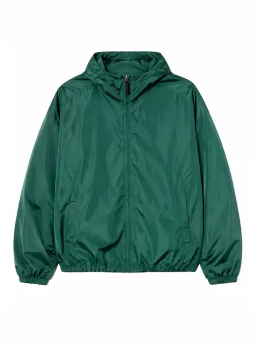 London Jacob Elordi windbreaker Green Jacket