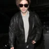 London Lennon Gallagher Black Leather Jacket