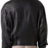 London Lennon Gallagher Leather Jacket Back