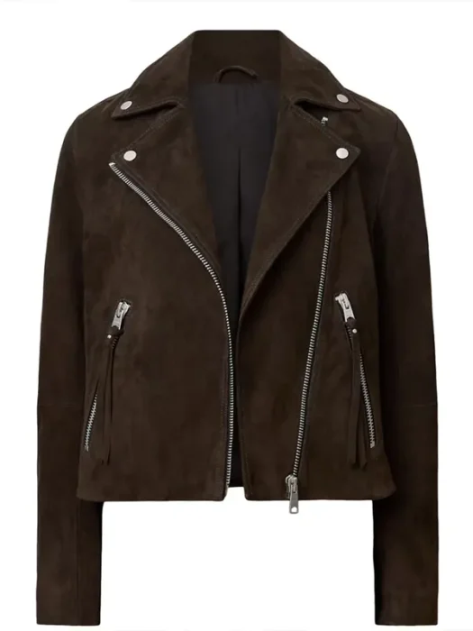 Love Finds You 2026 Aimee Teegarden Leather Jacket