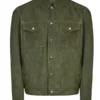Love Finds You 2026 Chris McNally Green Suede Leather Jacket