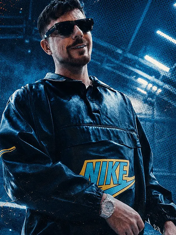 MrBeast Nike Leather Jacket