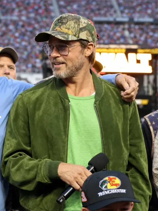 NASCAR Cup Series Brad Pitt Jacket