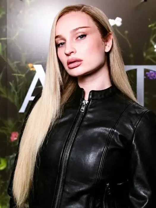 NY Fashion Week Kim Petras Black Jacket