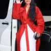 NY Fashion Week Teyana Taylor Coat