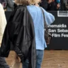 Naomi Watts Leather Jacket Back