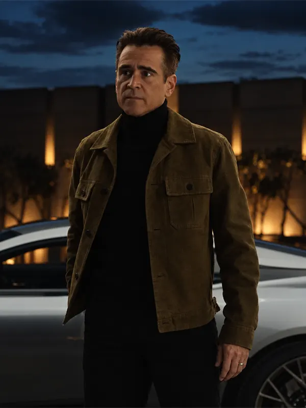 Patient Zero Colin Farrell Brown Jacket