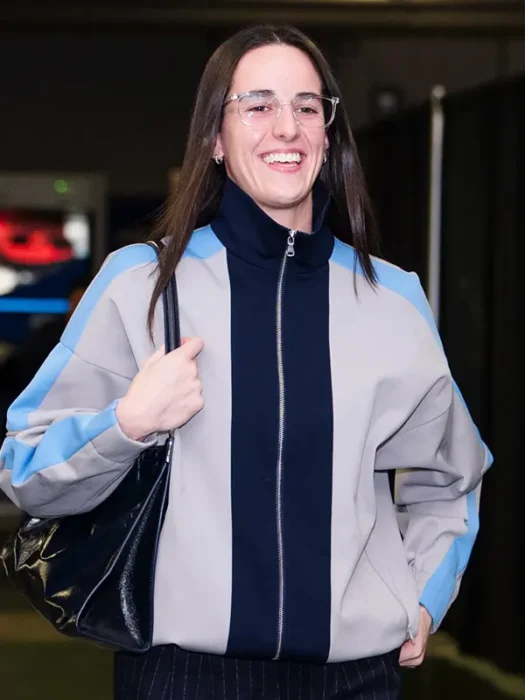 Pregame Arrival Caitlin Clark Cotton Jacket