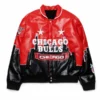 R&B Tour Usher Chicago Bulls Leather Jacket