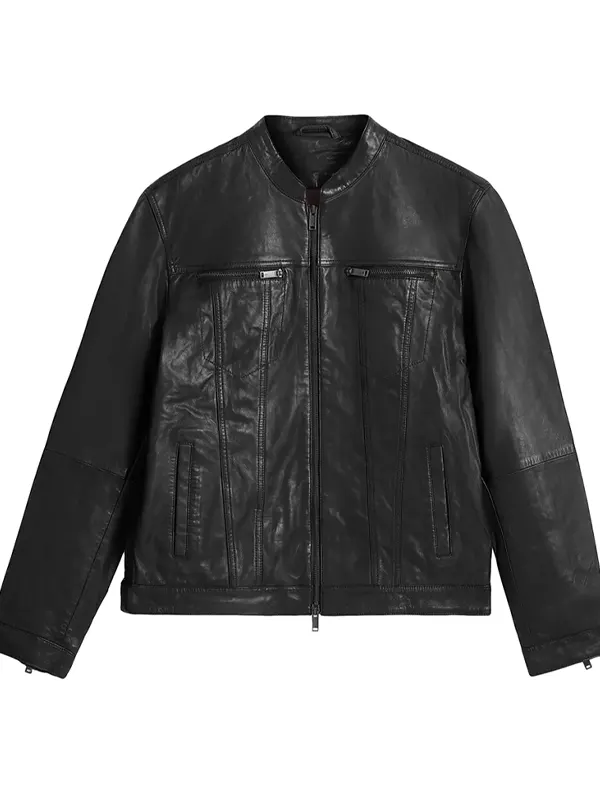 Ransom Canyon S2 Jack Schumacher Black leather Jacket