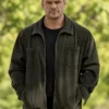 Reacher S4 Alan Ritchson Olive Green Corduroy Jacket