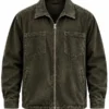 Reacher S4 Alan Ritchson Olive Green Jacket