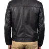 Seattle Seahawks AJ Barner Leather Jacket Back