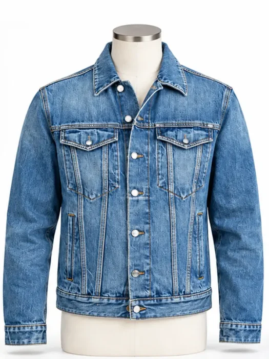 Spain Film Festival Brad Pitt Denim Jacket