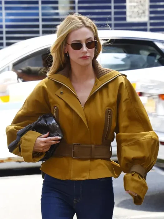 The Drew Barrymore Show Lili Reinhart Leather Jacket