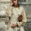 The Gentlemen S02 Benedetta Porcaroli Cotton Trench Coat