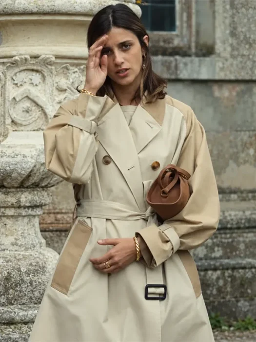 The Gentlemen S02 Benedetta Porcaroli Cotton Trench Coat