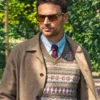 The Gentlemen S02 Eddie Horniman Grey Wool Coat