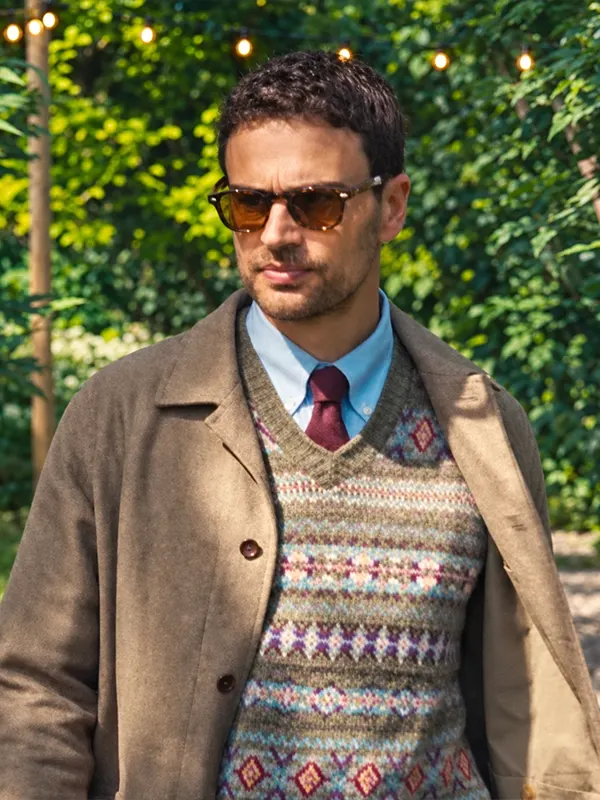 The Gentlemen S02 Eddie Horniman Grey Wool Coat