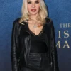 The Whisper Man Premiere Orfeh Leather Jacket