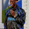 US Open AJ Dybantsa Black And Blue Jacket