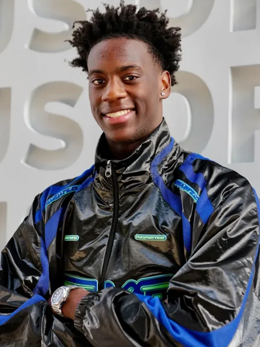 US Open AJ Dybantsa Black Jacket
